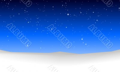 Abstract Snowfall Background 3
