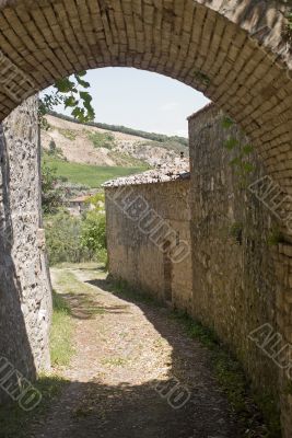 Villa a Sesta (Chianti, Tuscany) - Ancient village