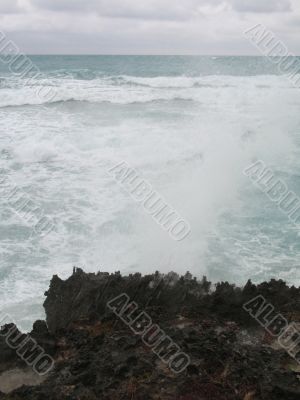 beautiful tropical ocean view