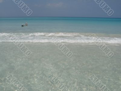 beautiful tropical ocean view