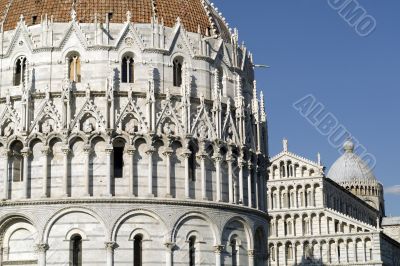 Pisa (Tuscany) - Cathedral and Baptistery