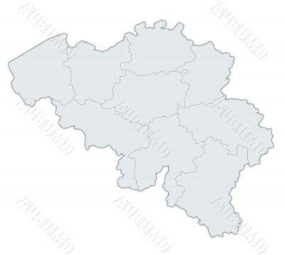 Map Of Belgium