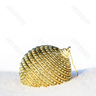 christmas bauble isolated