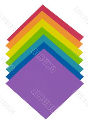 Rainbow paper