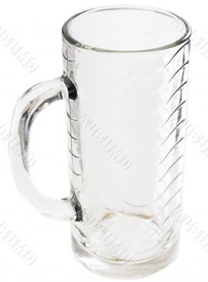 Glass beer mug