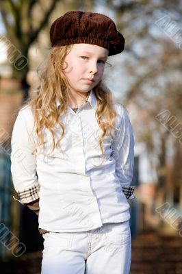 Young fashion girl