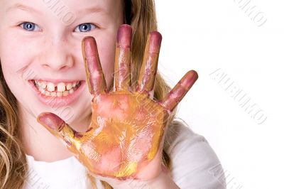 Dirty hand