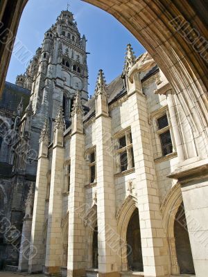 Tour cathedral. France.