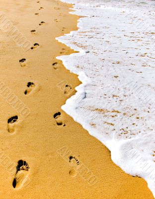 Footsteps in Sand