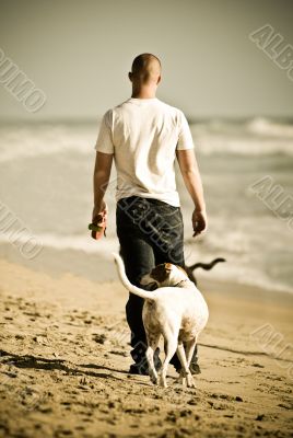 Man and Beagle