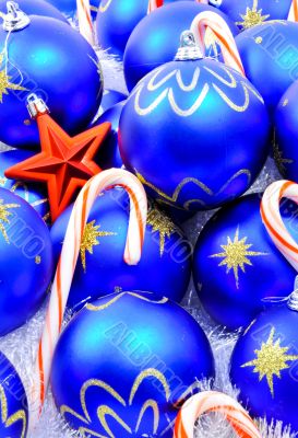 Christmas Decorations with Candy Cane