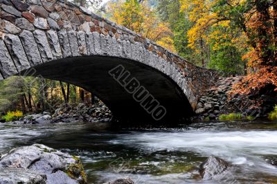 Bridge in Yosemite Valley