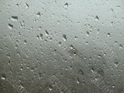 rain drops in a window