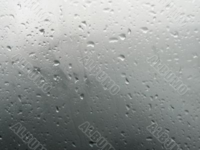 rain drops in a window