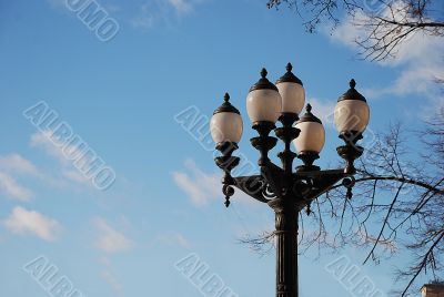 beautiful streetlight