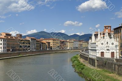 Pisa (Tuscany) - Church of Santa Maria della Spina