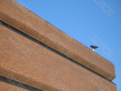brown building