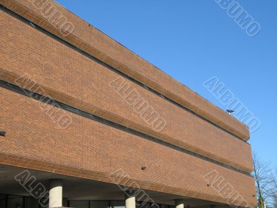 brown brick building
