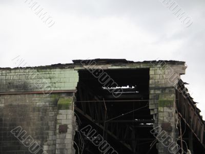 building after a fire