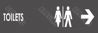 toilet sign