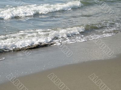 ocean wave on the beach