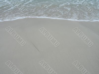 ocean wave on the beach