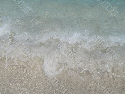 ocean wave on the beach