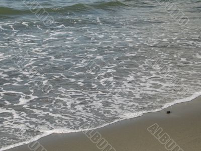 ocean wave on the beach