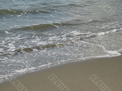 ocean wave on the beach