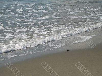ocean wave on the beach