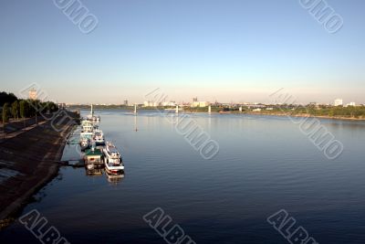 Nizhniy Novgorod. The Oka river