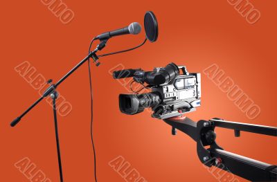 camera and microphone