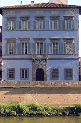 Pisa (Tuscany) - Blue house