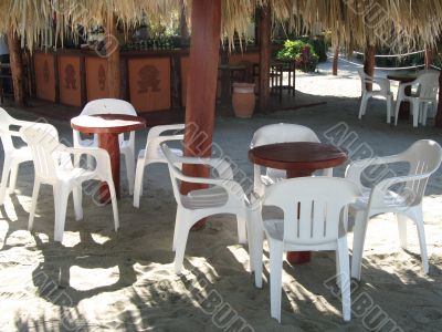 restaurant on the beach