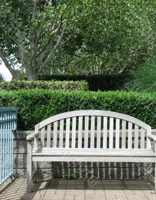 park bench