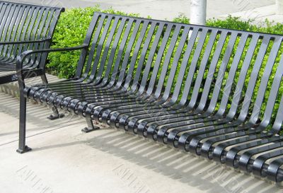 park benches
