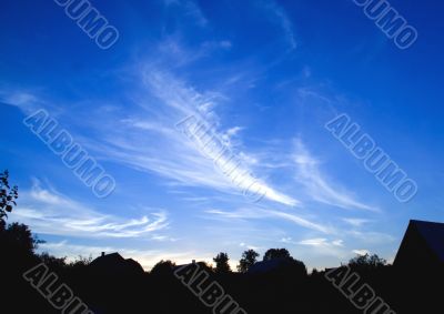 Rural cloudscape