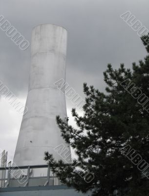 industrial chimney