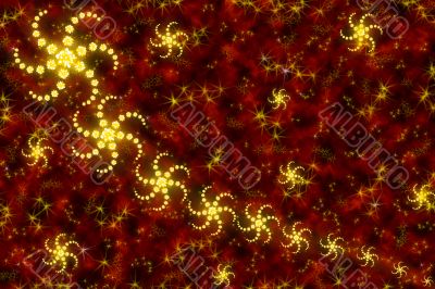 Red abstraction