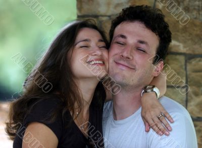 Happy couple
