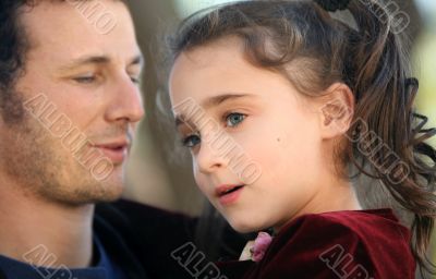 Father and his girl