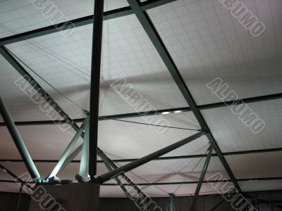 metal ceiling structure