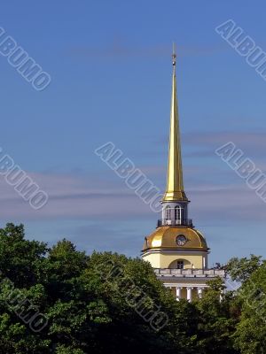 The Admiralty spike in St.-Petersburg