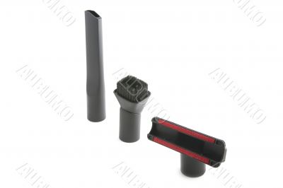 Black brush for vacuum cleaner macro