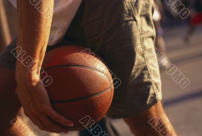 Playing Basketball