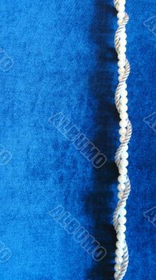 Blue velvet background