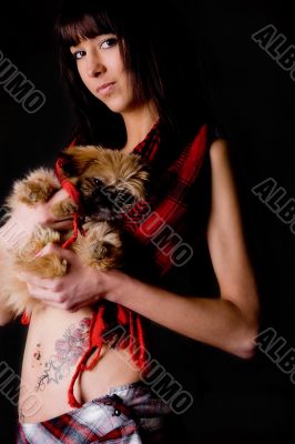 Puppy with style