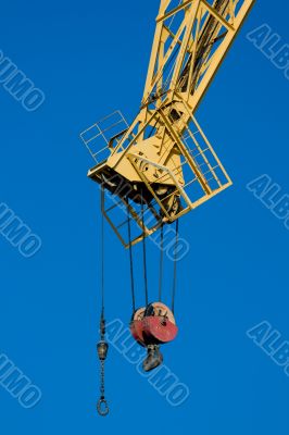 Crane in the port
