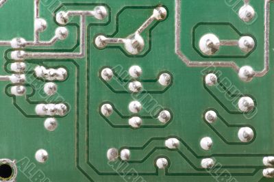 Macro computer plate