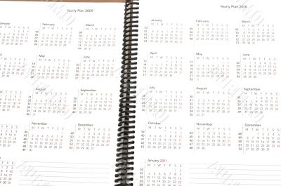 Day Planner on white